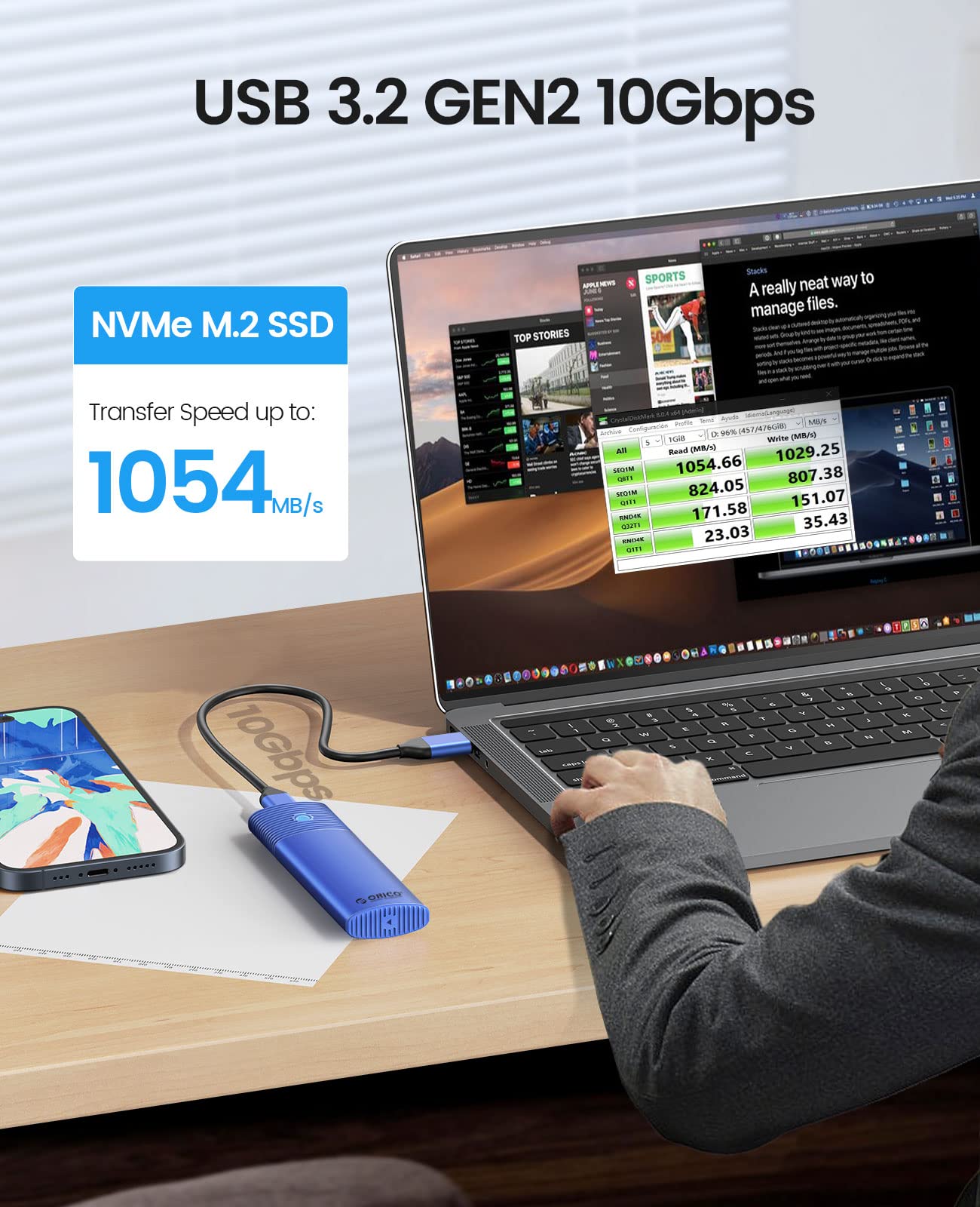 Amazon.co.jp: ORICO アルミニウム M.2 NVMe SSDエンクロージャ 工具