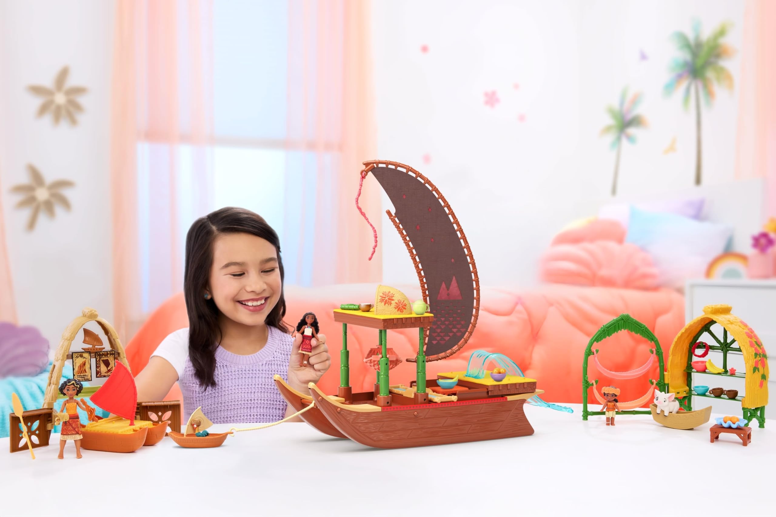 Garland Moana'sCanoe Crew Playset