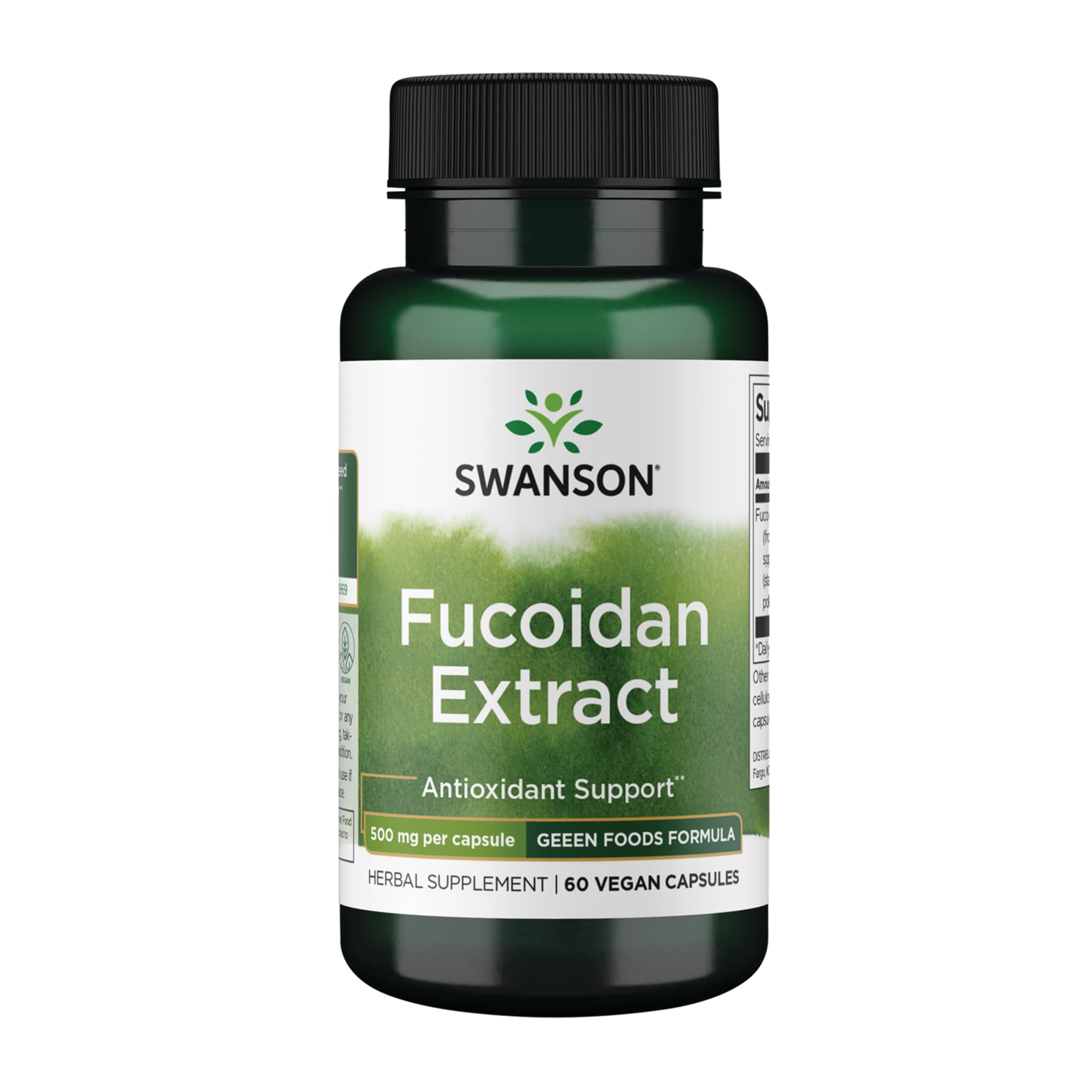 Swanson Fucoidan Extract, 500mg 60 Veg Caps