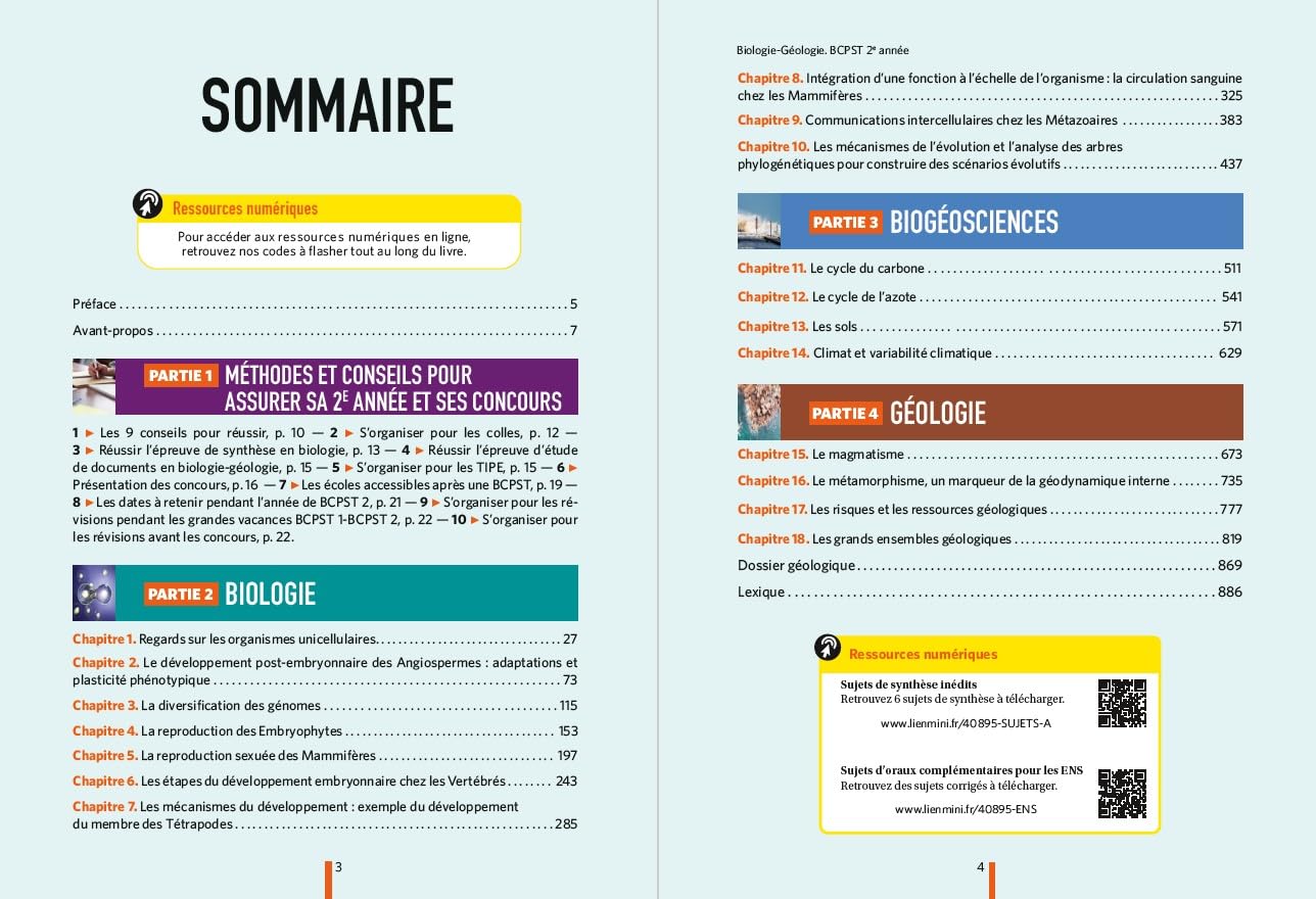 Biologie-Géologie BCPST 2e année - Tout-en-un - Conforme au programme: Cours - Schémas-bilan - Méthodes et observations - Entraînement complet et sujets de concours corrigés - Tous les TP en ligne
