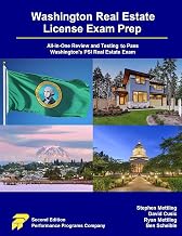 Washington Real Estate License Exam Prep: All-in-One Review and Testing to Pass Washington's PSI Real Estate Exam