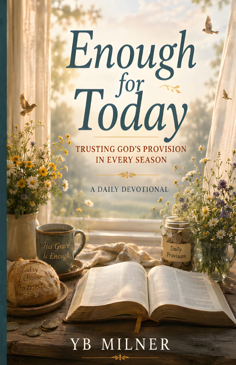 Enough for Today: A Christian Devotional for Financial Stress, Worry, and Trusting God Through Uncertain Seasons