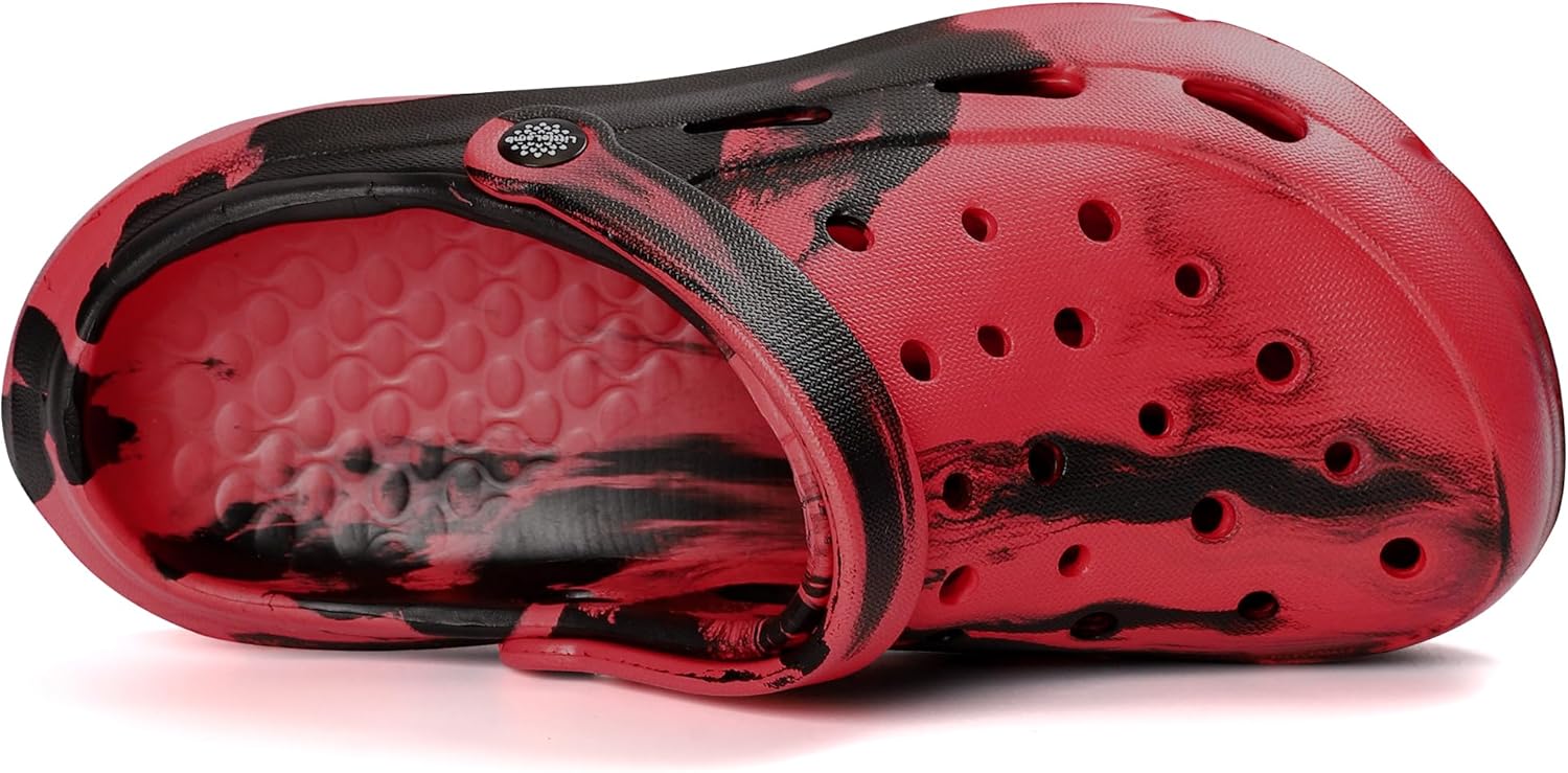 Kids Classic Camo Garden Clogs for Boys Girls Lightweight Adjustable Water Sandals with Non-Slip Sole, Quick-Dry Design for Little and Big Kid - Image 4