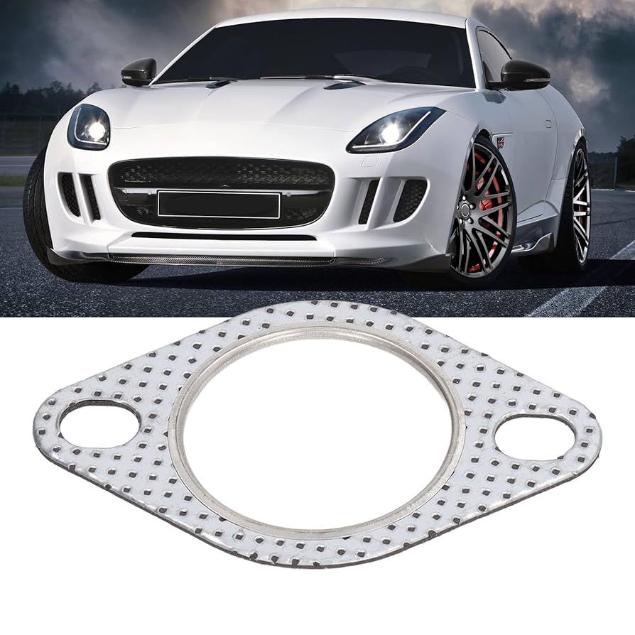 5Pcs 2in Exhaust Pipe Flange Gasket High Temp Resistance For Turbo Manifold Head | UK