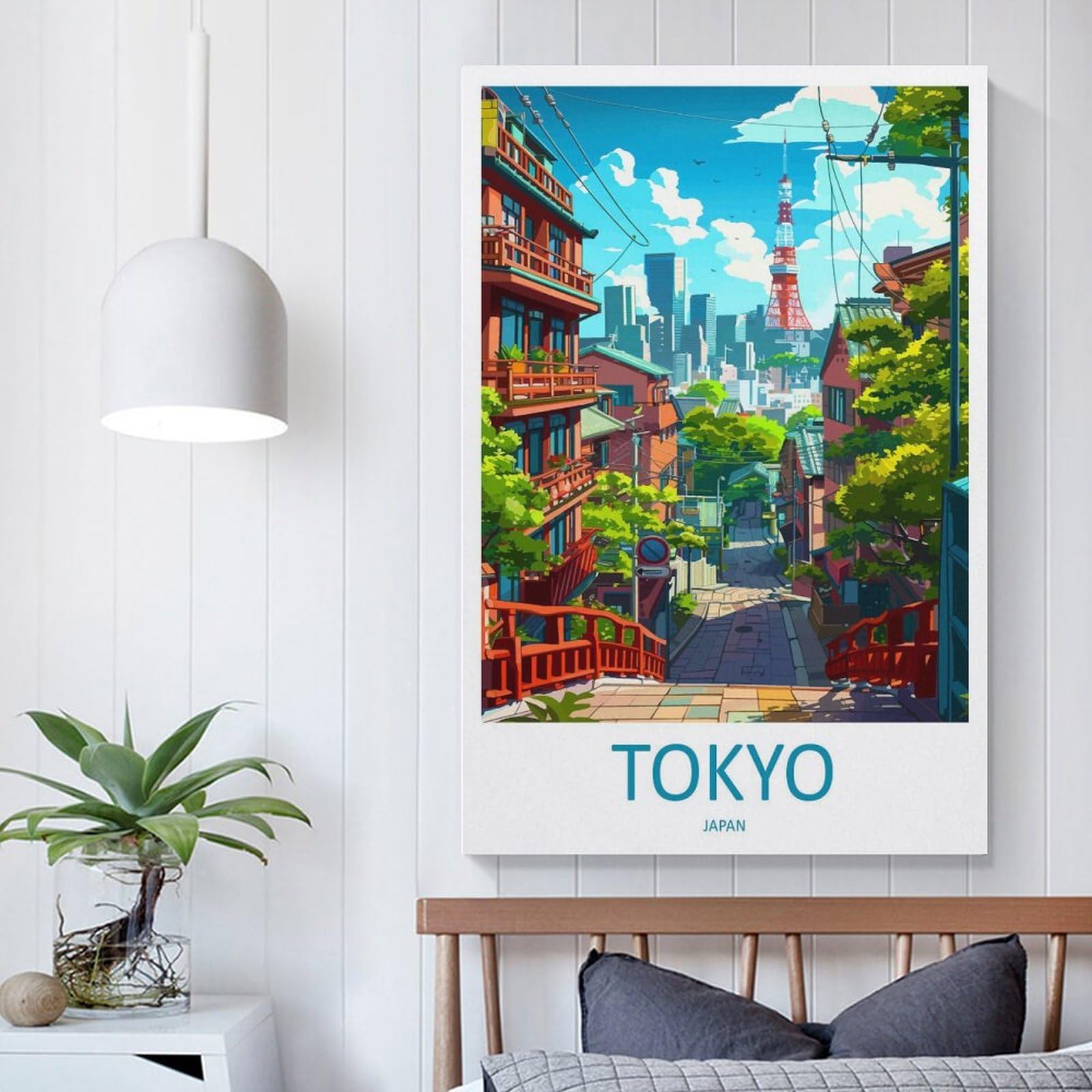 Amazon.com: Japan Tokyo Travel Poster Poster Print for Teen Boys