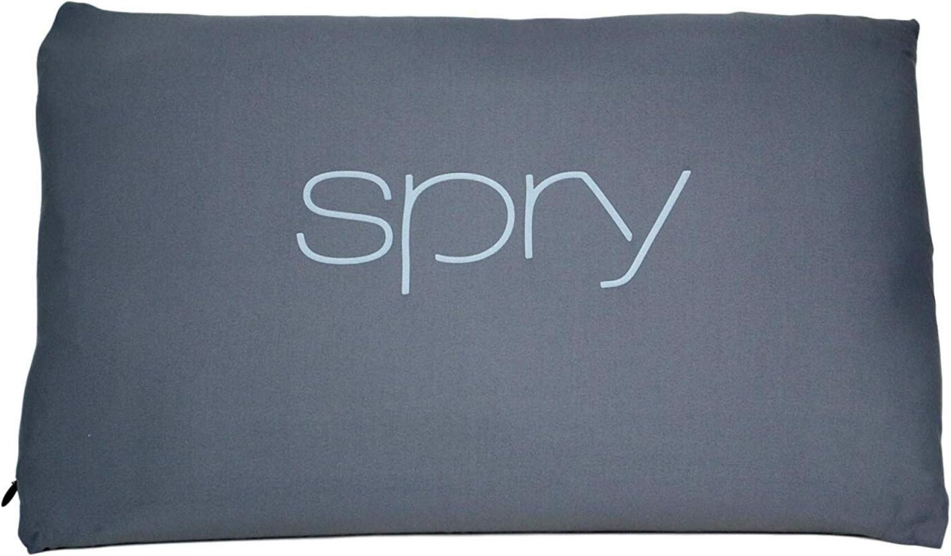 Spry Recovery Pillow Supportive Contouring Pillow with Adaptive Flo-Form Technology Great for Neck and Back Pain (Light Grey)