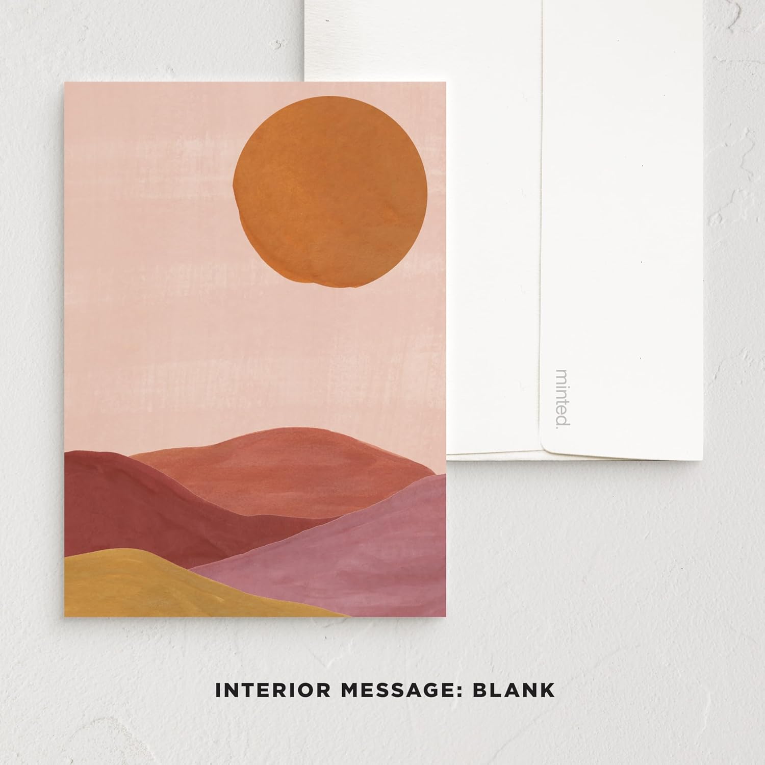 Minted Delight Greeting Cards Pack, Set of 5, Blank Notes with Envelopes, Chic, Stylish & Curated Folded Blank Stationery with Envelopes, Inspired Designs, Designed by Independent Artists