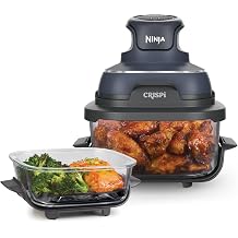 Ninja CRISPi 4-in-1 Taşınabilir Cam Hazneli Pişirme Sistemi - Blue FN101EUGY