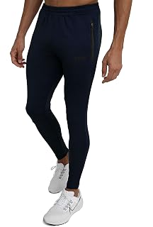 Men's Rapid Quickdry Tapered Tech Training Track Pant with Zip Pockets