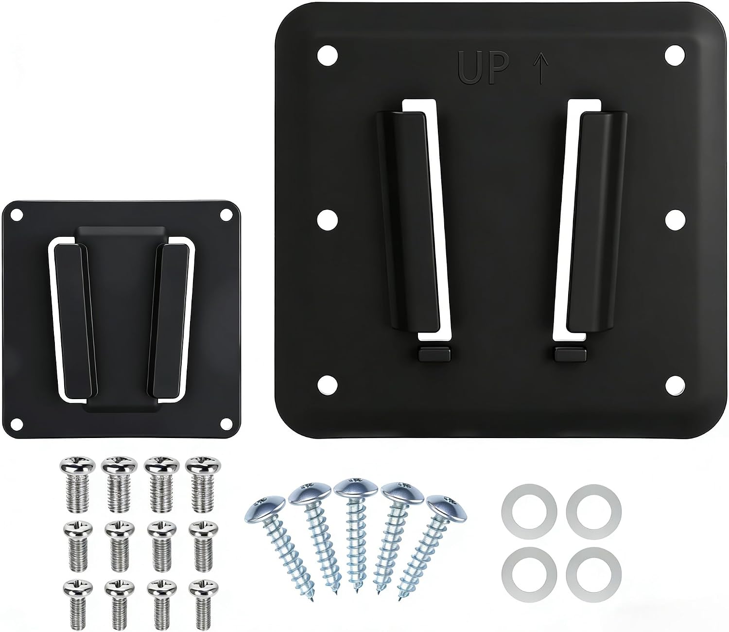 2 Pack RV TV Mount for Camper, Quick Release, VESA 100x100, Up to 43 Inch