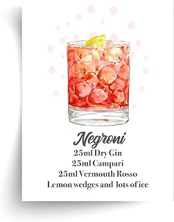 The Perfect Negroni - Unframed Print