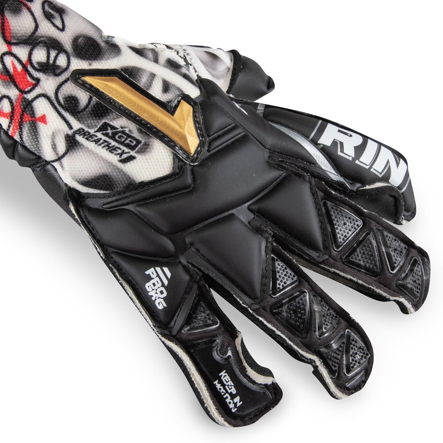 Rinat Xtreme-Guard Dominius Pro Goalkeeper Glove – Elite Grip & Comfort | Hybrid Rollfinger Cut | All-Weather Protection