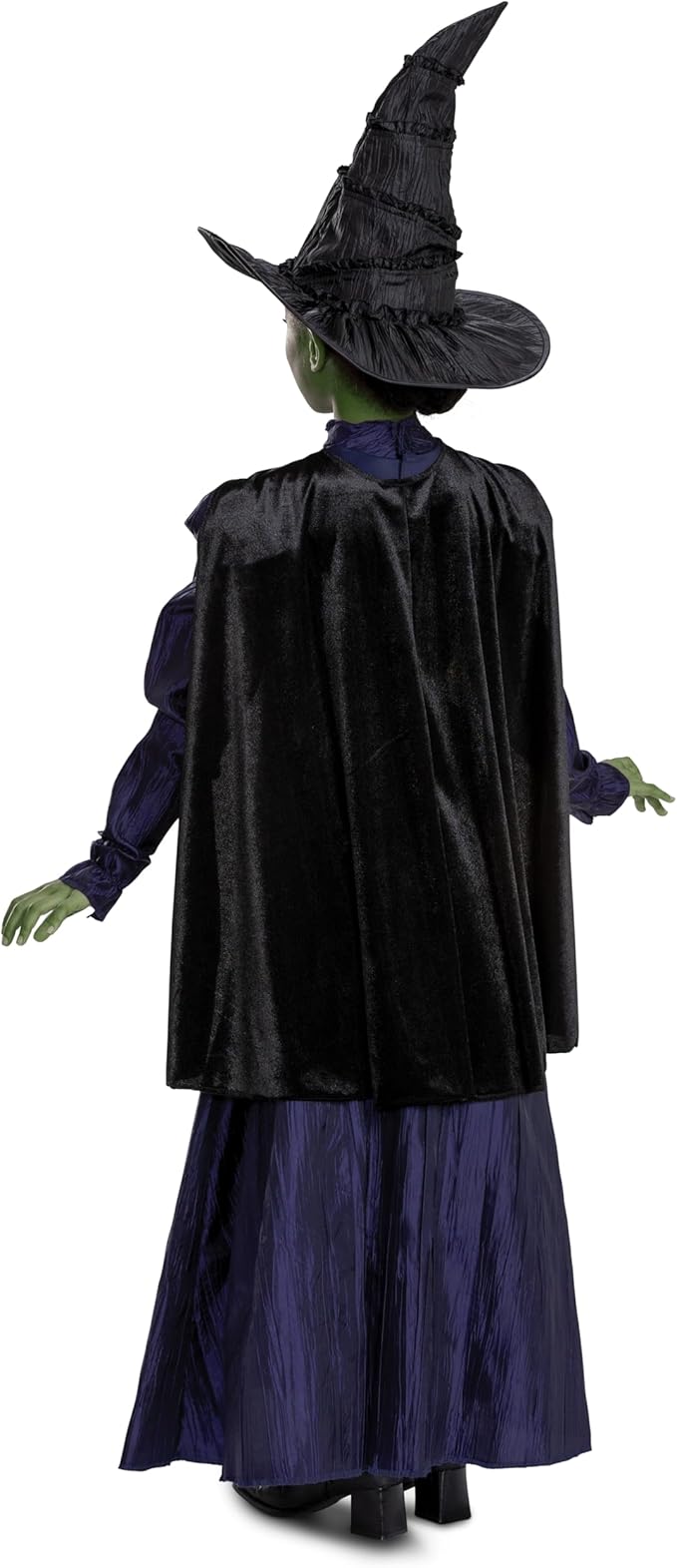 Disguise Disfraz Wicked Elphaba para Niñas Deluxe con Capa y Sombrero Talla M (7-8) miniatura 2
