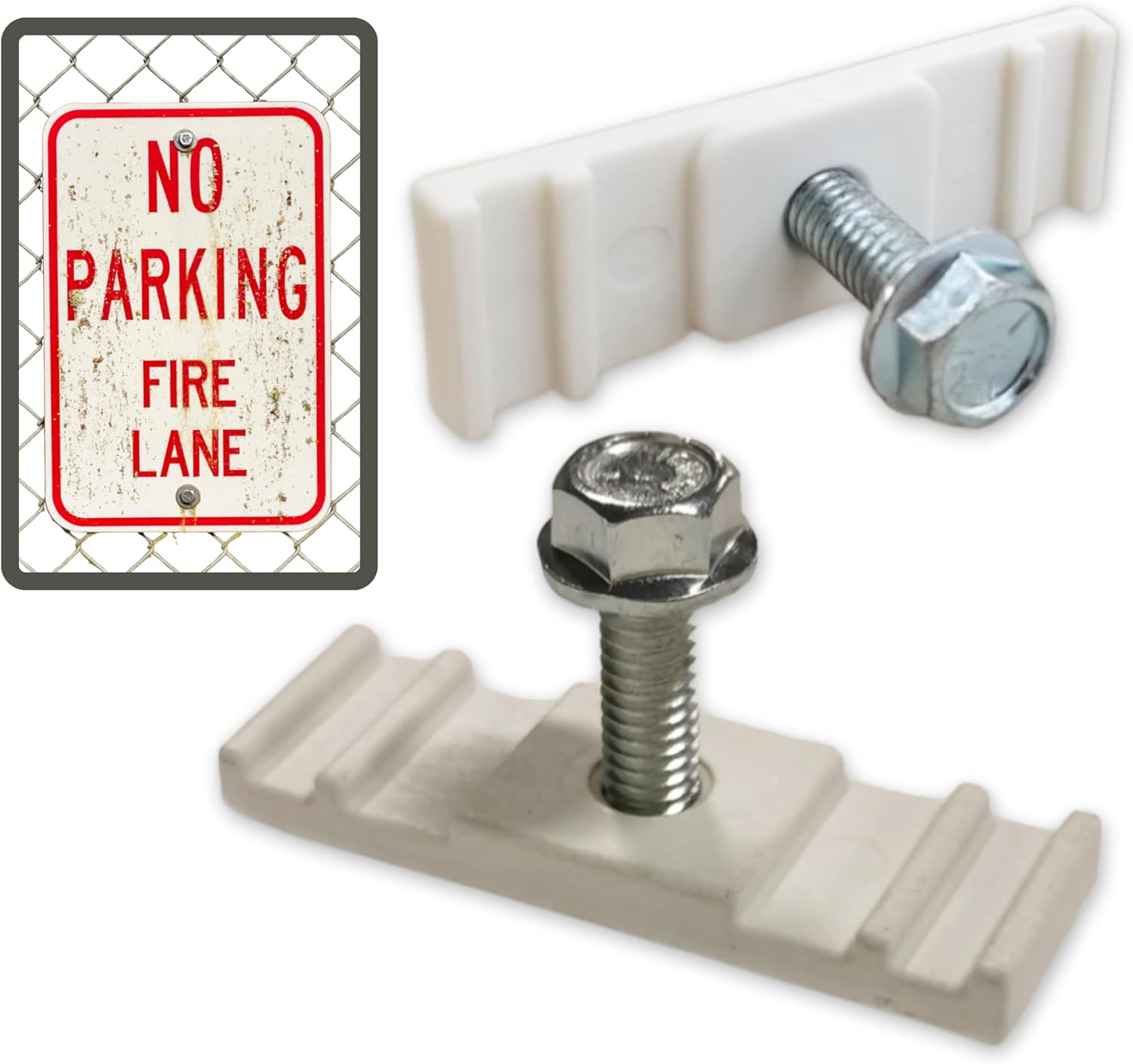 Prolink Sign Bracket for Chain Link Fence [Pack of 150