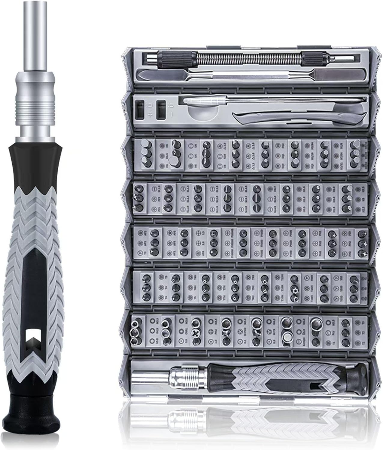 Small Screwdriver Set,YitaiIns Mini Screwdriver with 120 Magnetic CR-V Batch Heads,Precision Screwdriver Tool for Laptops,Phones,Game Console,Cameras