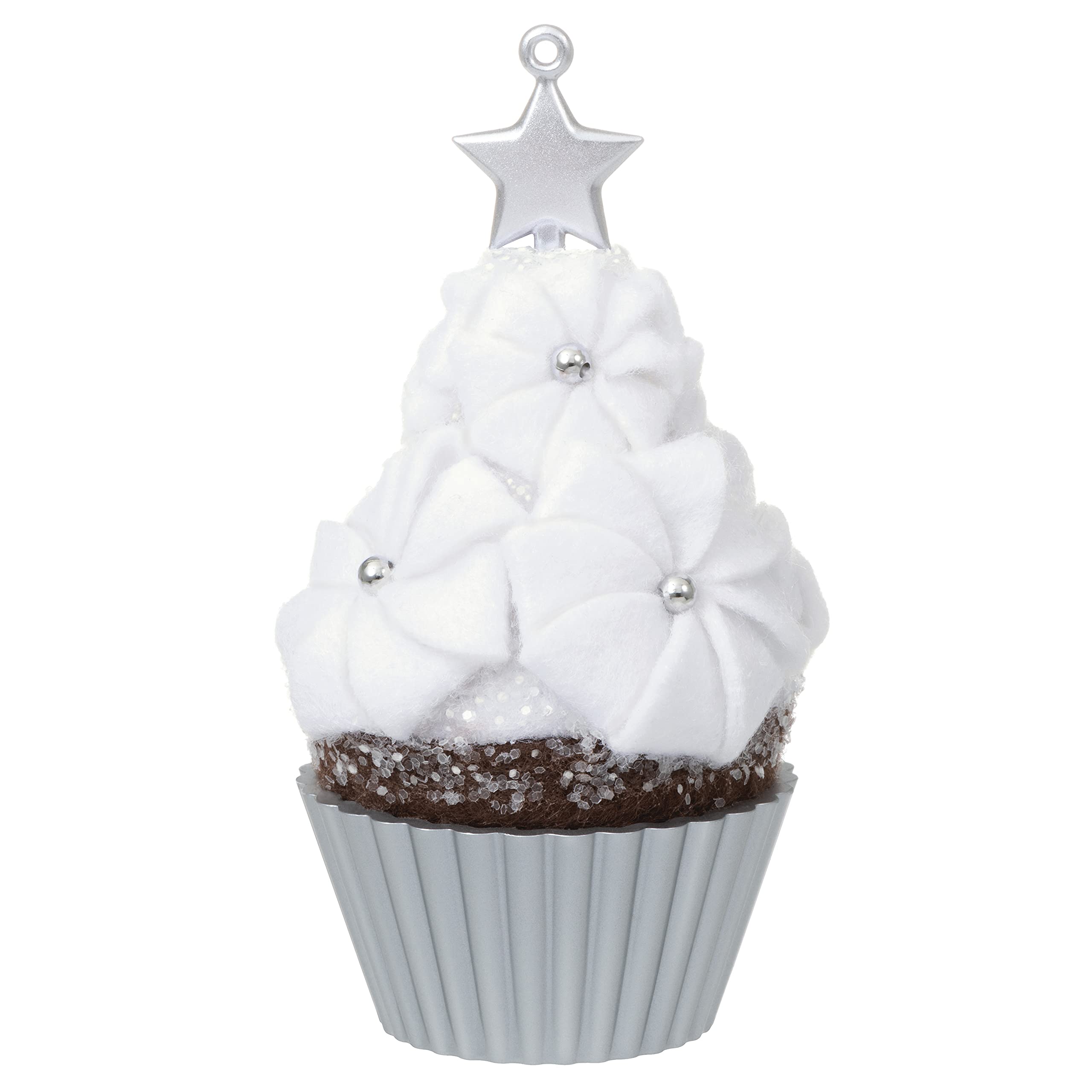 Hallmark Keepsake Décoration de Noël 2021 - Cupcakes de Noël - Bonbons étoiles