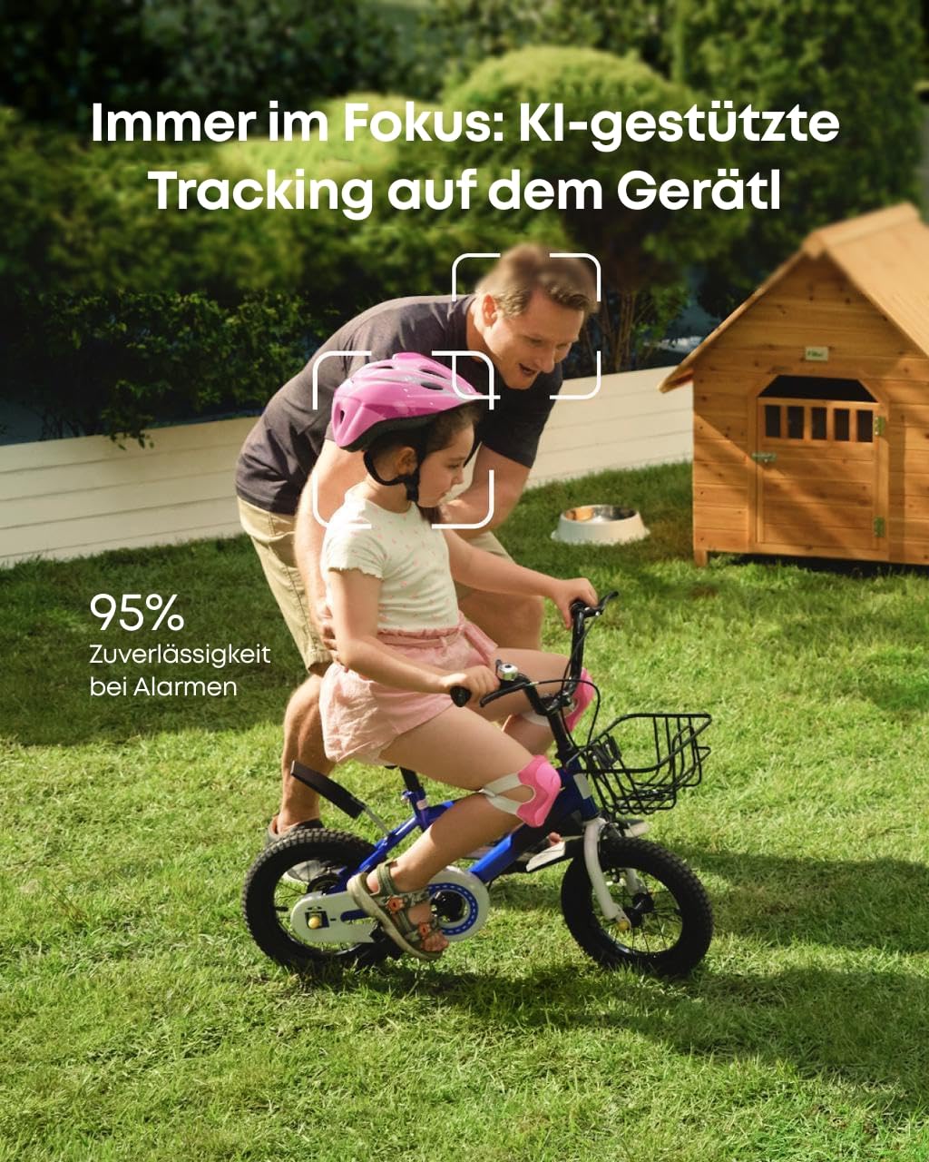 eufyCam Kamera 4er-Pack, Überwachungskamera Außen, ohne Abo, 4-GHz-WLAN | 360°-Überwachung, HomeBase 3 kompatibel, Keine Toten Winkel