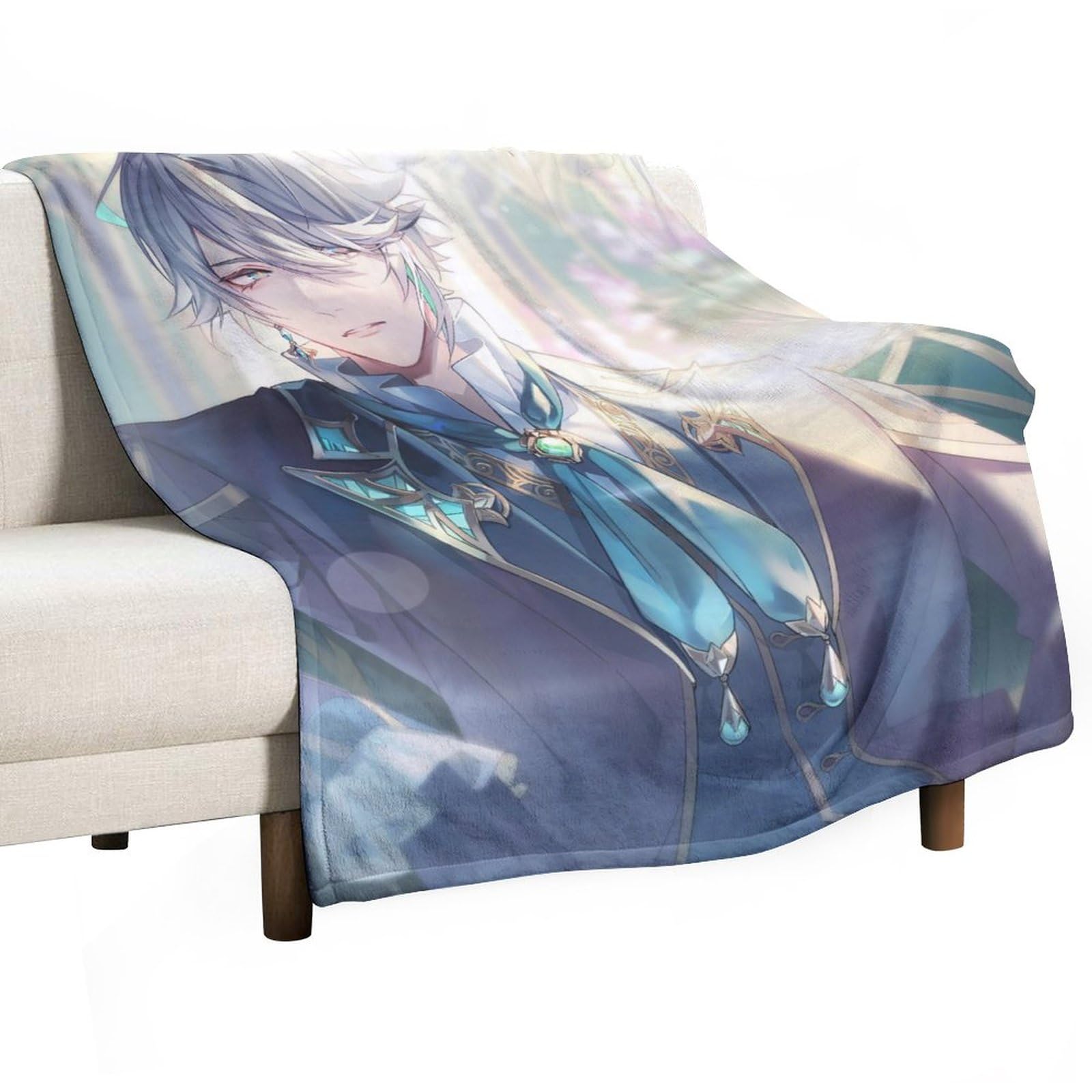 Amazon｜原神-ソファーの上のアルハイゼンブランケット 毛布60
