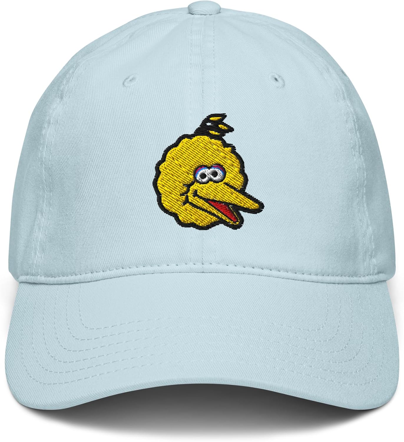 Big Bird Face Adjustable Baseball Hat