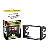 Scosche VW2351B Double DIN Radio Install Dash Kit Compatible with Select 2002-05 Volkswagen Vehicles- Aftermarket Car Stereo Installation Kit - Factory Texture Match - See Fit Guide Image for Vehicles