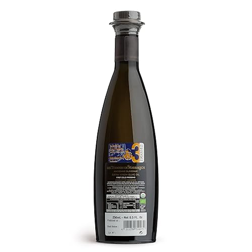 Miniatura 7 de Paquete de aceite de oliva virgen extra orgánico, 8.5 onzas líquidas Desert Miracle AOVE y 8.5 onzas líquidas Les Terroirs de Marrakech AOE, aceite
