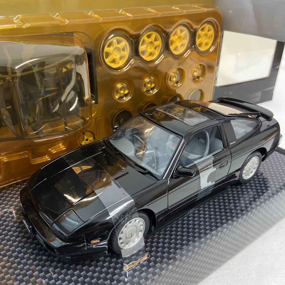 アオシマ DISM 1/24 NISSAN 180SX RS13 Black 前期型 1990年 日産
