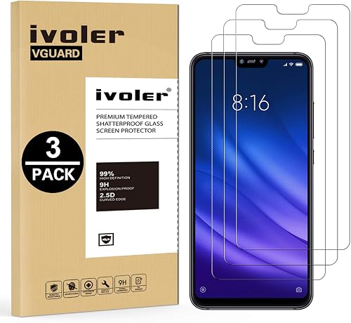 iVoler Pack  Pellicola Vetro Temperato per Xiaomi Lite  Garanzia Vita   Pellicola Protettiva Protezione per Schermo per Xiaomi Lite Transparente