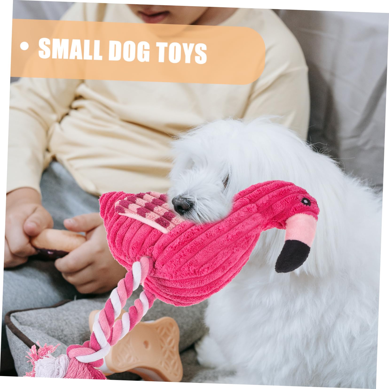 YANGYANGDA Jouet Dinosaure Robuste Pour Chien - Jouet Couineur Pour Chien Agressif - Jouet En Peluche Interactif En Forme De Dinosaure (E