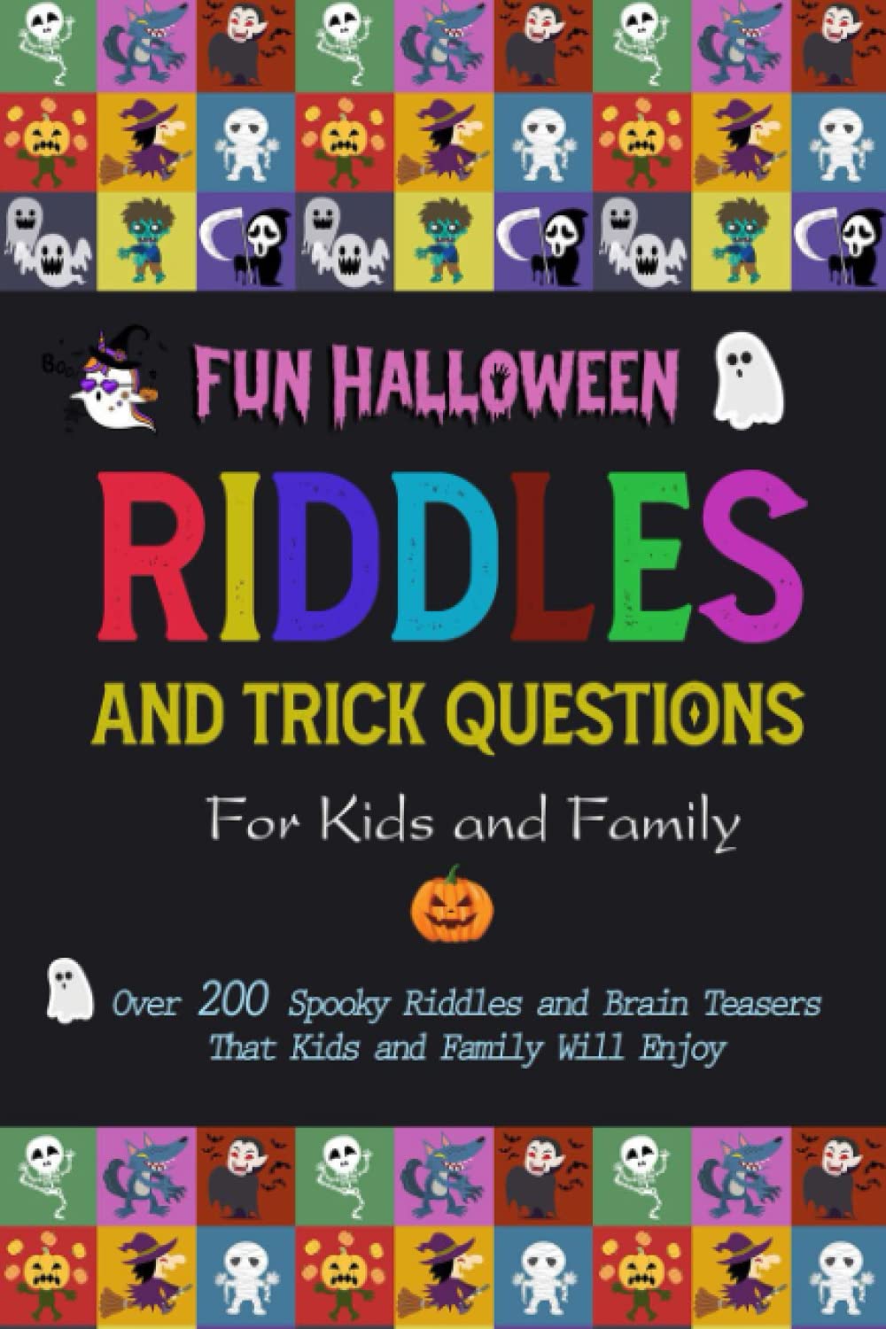 Buy Fun Halloween Riddles and Trick Questions for Kids and Family Over