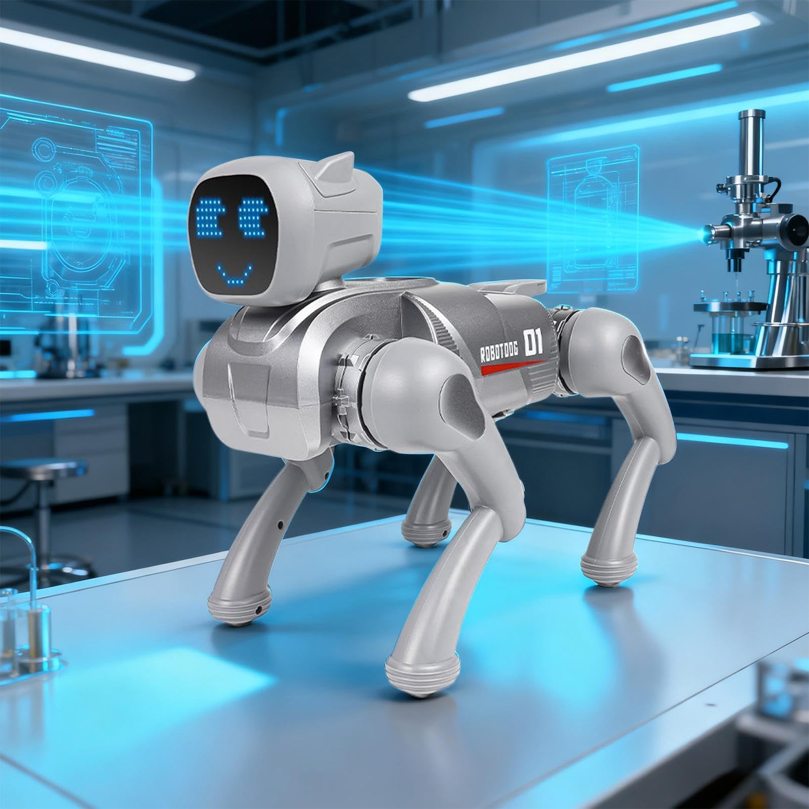 Genérico Cachorro Robot Juguetes Educativos Realistas con Voz Interactiva