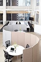 Vista 3 de Luxor Divisores acústicos Reclaim - Panel individual en gris pizarra