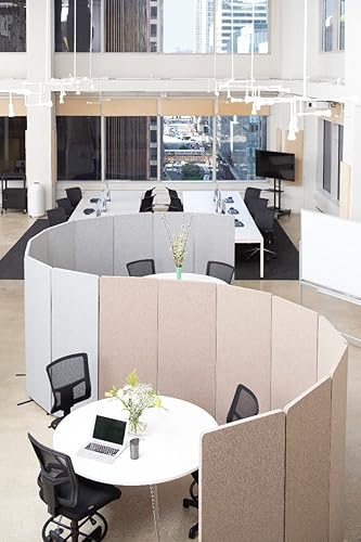 Miniatura 3 de Luxor Divisores acústicos Reclaim - Panel individual en gris pizarra