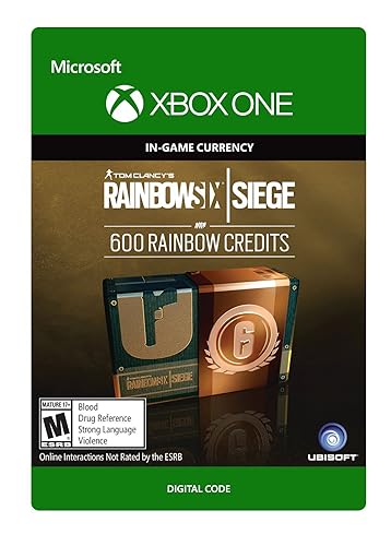 Tom Clancy's Rainbow Six Siege Paquete de divisas 600 créditos Rainbow - Xbox One Código digital
