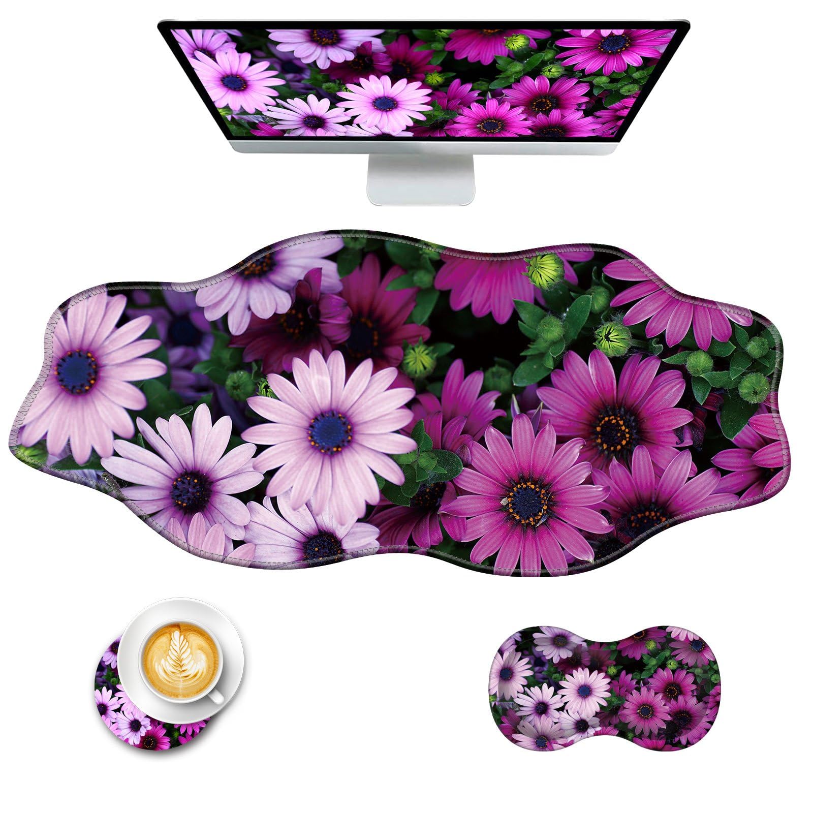 Ergonomic Wrist Rest & Mouse Pad Set - Pain Relief -10