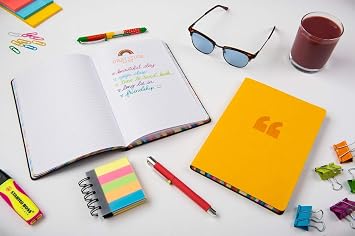 Collins Edge Rainbow - Notebook A5 Ruled (ED15R)