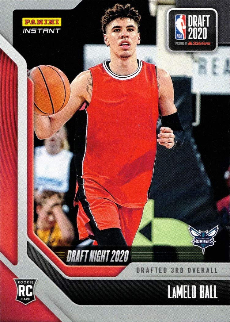 2020-21 Panini Instant Basketball #DN18 LaMelo Ball Rookie Card Hornets - Only 3,073 made!