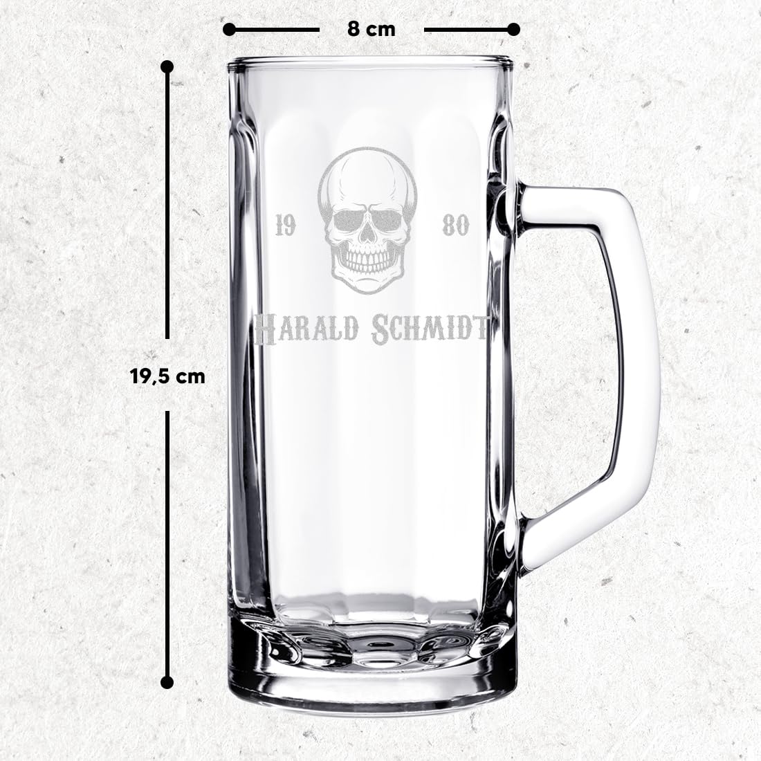 Polar-effekt Bicchiere Da Birra Con Incisione Del Nome - Bicchiere Da Birra Di Frumento 1014992