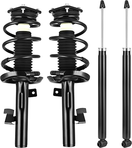 AUTOSAVER88 Conjunto completo de amortiguadores traseros compatibles con Mazda 3 2004-2009, Mazda 5 2006-2010