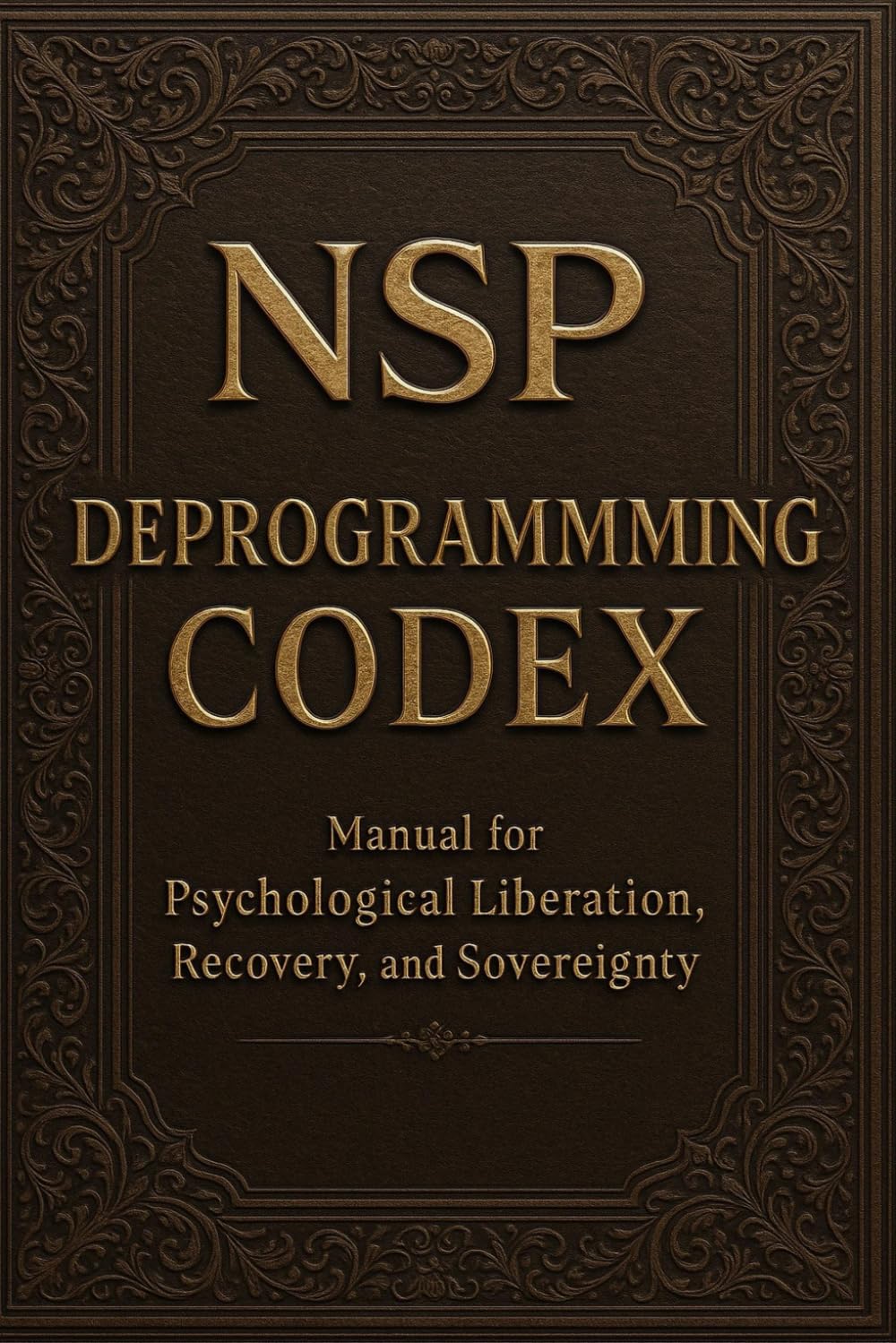 NSP™ Dark Arts DEPROGRAMMING CODEX: HOW TO DE-PROGRAM. Re-program, reclaim your mind. Manual for Psychological Liberation, Recovery, and Sovereignty (DARK ARTS NSP™ Defence Series)