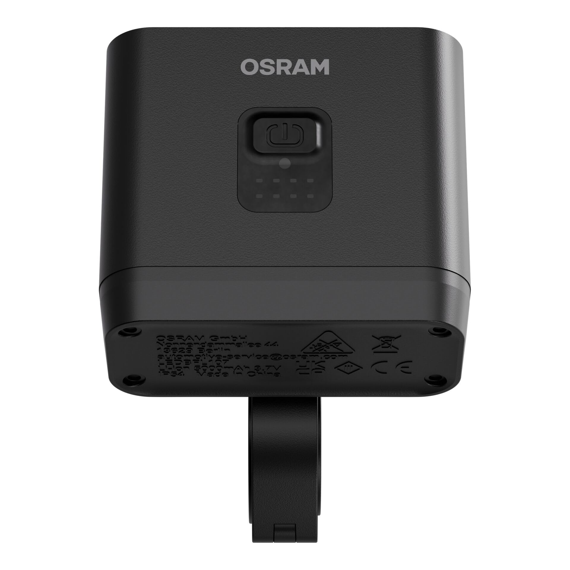 OSRAM LEDsBIKE EXPLORER X 1000 SET, set di luci per bicicletta ricaricabili - anteriore e posteriore, fuoristrada, con luce freno, tre modalità di illuminazione e luce lampeggiante, 1000 lumen