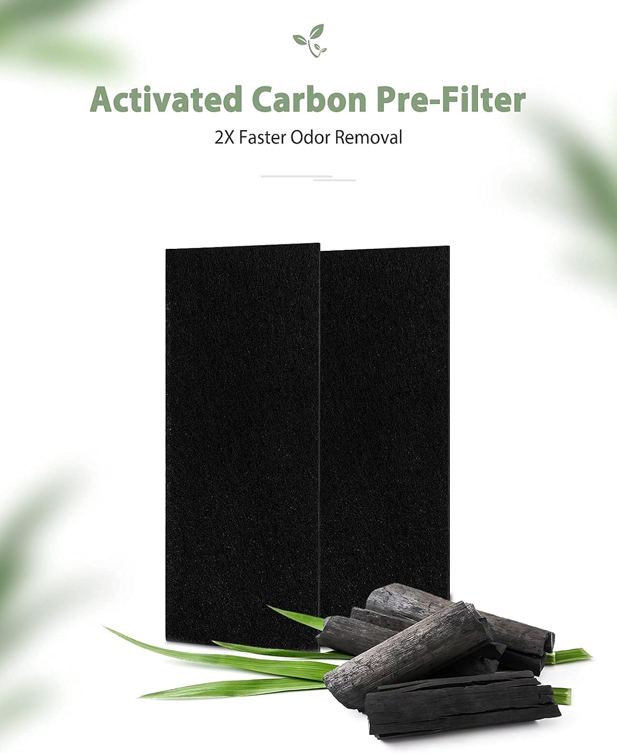04383 Filter Replacement Compatible with Hamilton Beach 04383, 04384, 04385 Air Purifier, 2 True HEPA Filter & 8 Carbon Filters, Part# 990051000