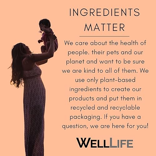 Miniatura 5 de Well Life Peach Fuzz Loción para manos y cuerpo para todo tipo de piel, hidratante, nutritiva, hidratante, 8 onzas