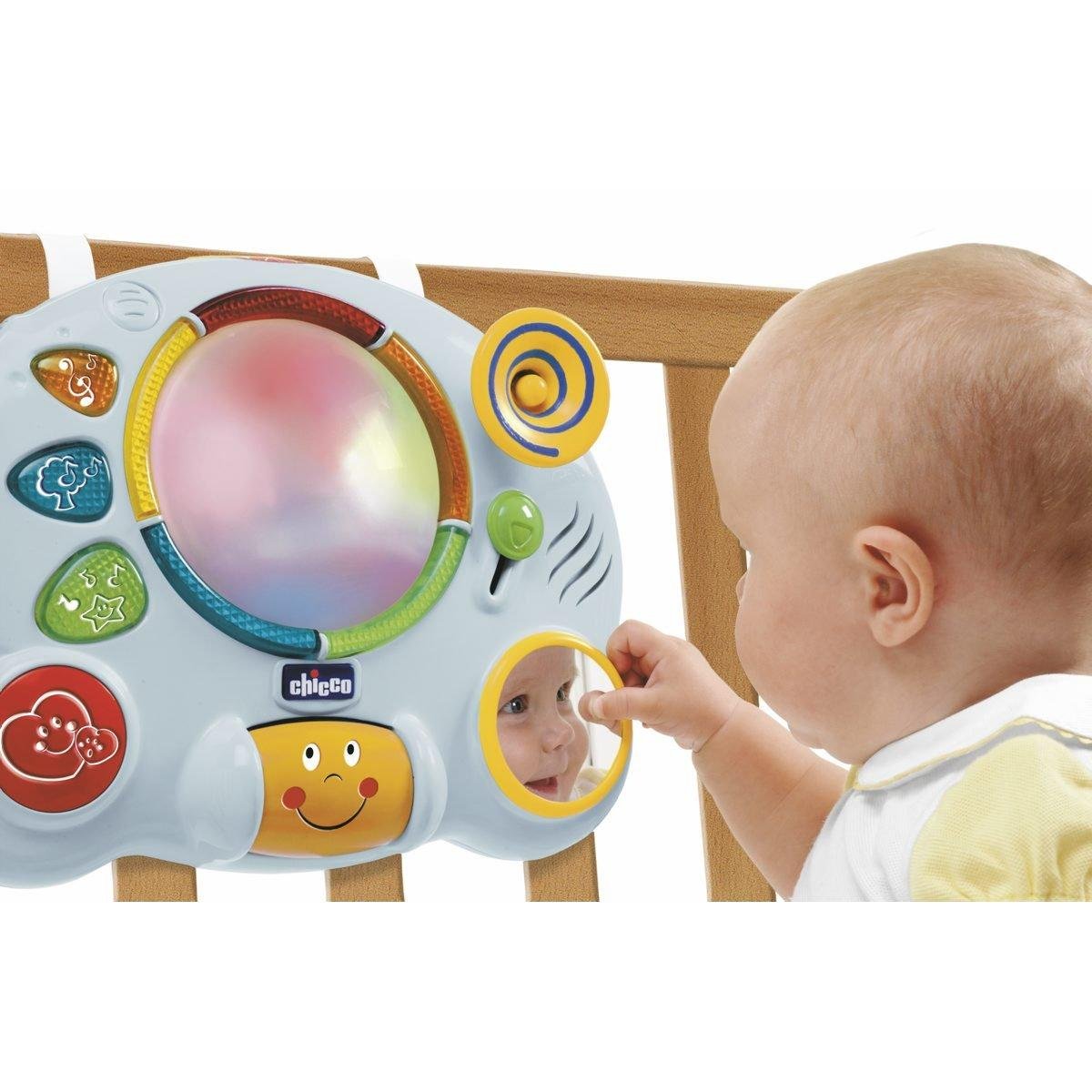 Chicco Giocattolo Musicale per Lettino, 0-24 Mesi, Multicolore