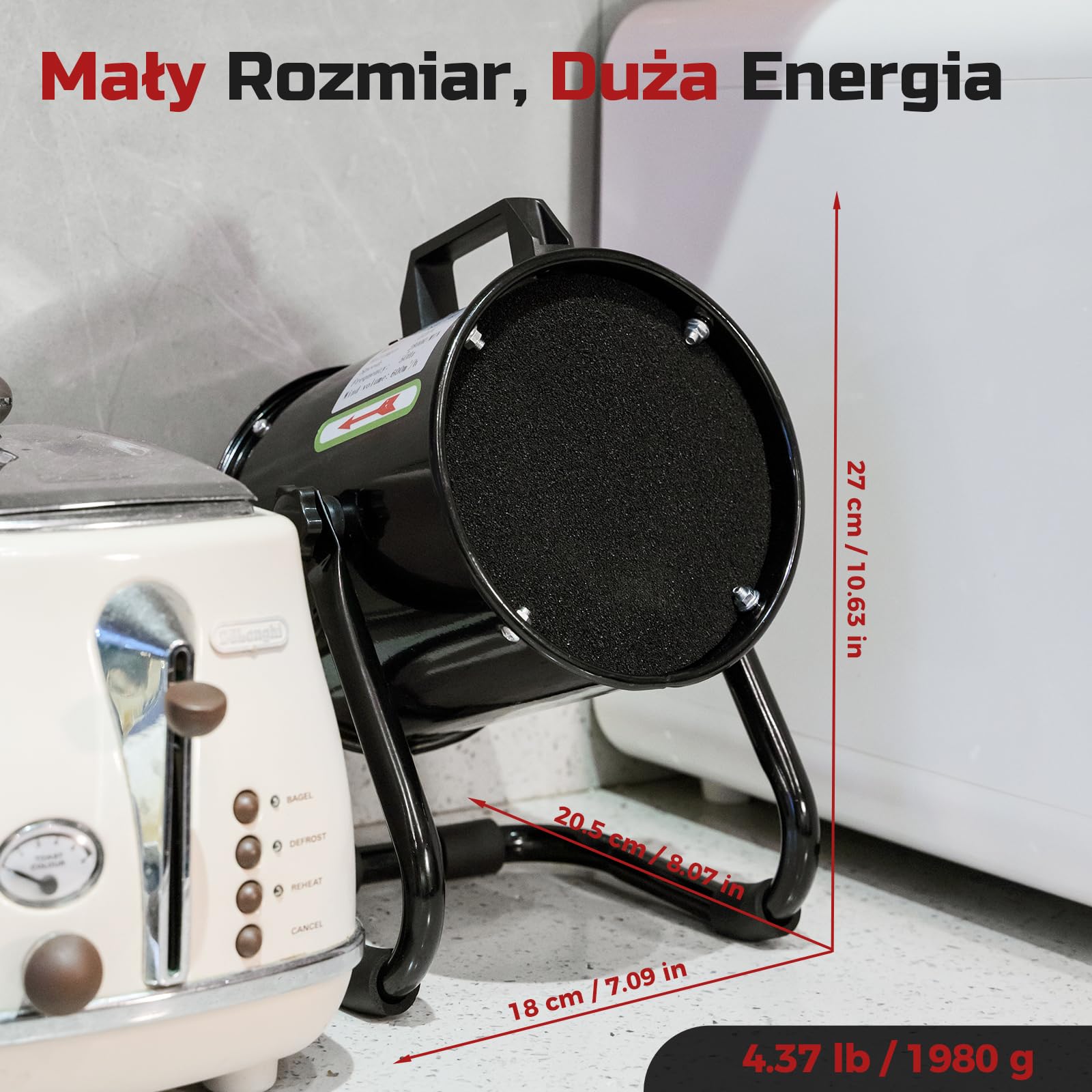 Przenośny Okap Kuchenny 40W 600m³/h Wentylator Wyciągowy ze Stopu Aluminium z 10 Filtrami Węglem Aktywnym/120° Regulowany/Niski Poziom Hałasu - do Wentylacji i Wyciągowej w Wewnętrznym BBQ/RV