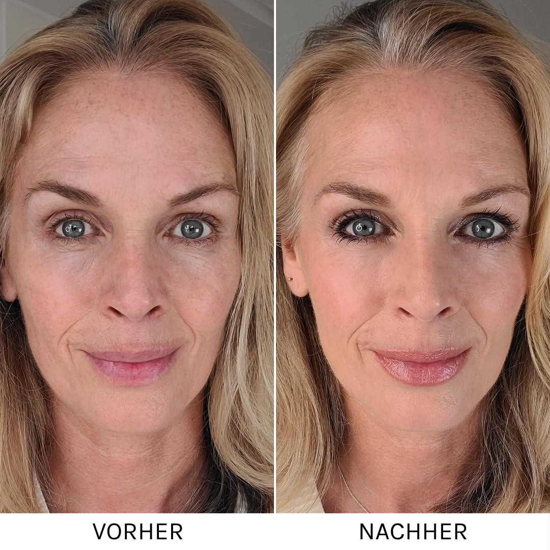 COSLINE Starter-Set, Make-up-Set, Schminken für Anfänger, Kosmetik-Grundausstattung, Ideal als Geschenkset, Für Grundierung, Augen, Lippen, Made in Germany