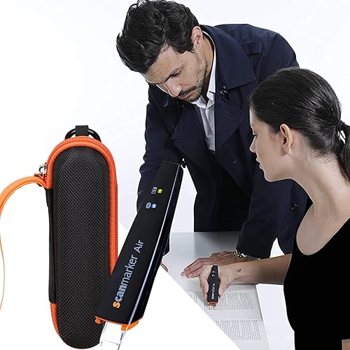 Miniatura 7 de FBLFOBELI Estuche rígido de transporte de EVA compatible con Scanmarker Air/WorldPenScan Go Pen Scanner OCR resaltador digital y bolígrafo de