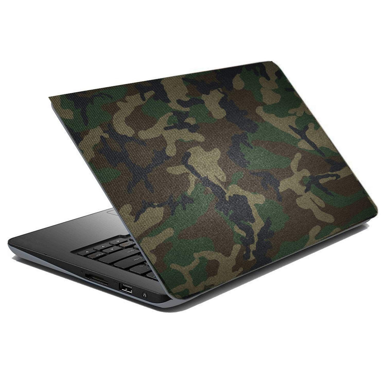 wallpics Laptop Skin Fully Waterproof Vinyl Sticker Army Camouflage Collection for Dell | Hp | Toshiba | Acer | Asus and All Models (12X16inch) lap5008 (B084R7VF4D) Amazon Price History, Amazon Price Tracker