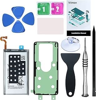 Viimon S9 Plus Battery Replacement Kits (New Upgraded) for Samsung Galaxy S9 Plus SM-G965U All Models with Adhesive and Repair Tool Kits