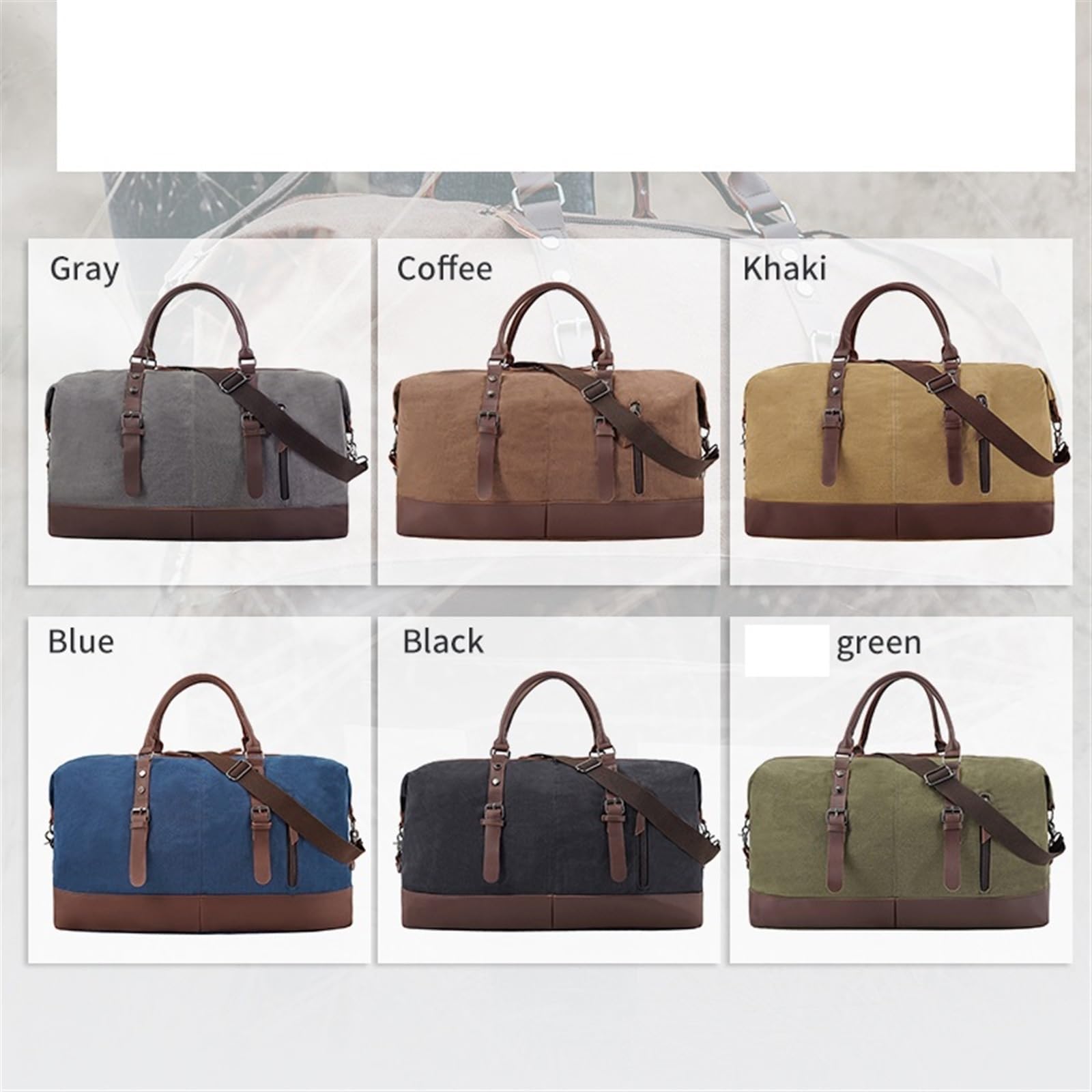 Borsa da Viaggio Borsa da Viaggio Borsa da Viaggio Borsa da Viaggio Grande capacità Borsa da Viaggio Casual Borsa da Viaggio in Tela Borsa da Viaggio per Uomo Borsa da Viaggio per