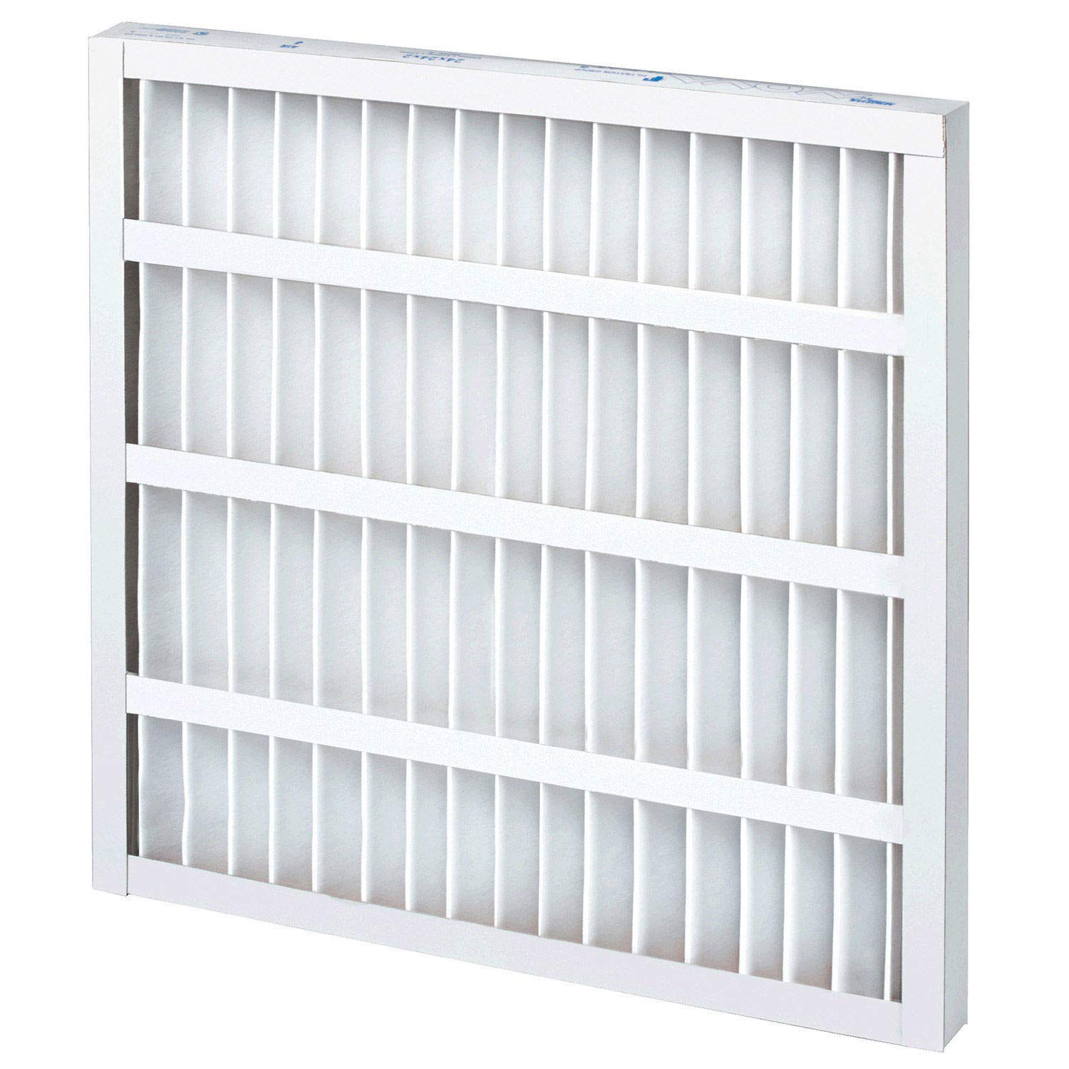 Standard Capacity Air Filter by Global Industrial – 20"W x 24"H x 2"D, Metal, White, Pack of 12, Model GI521144